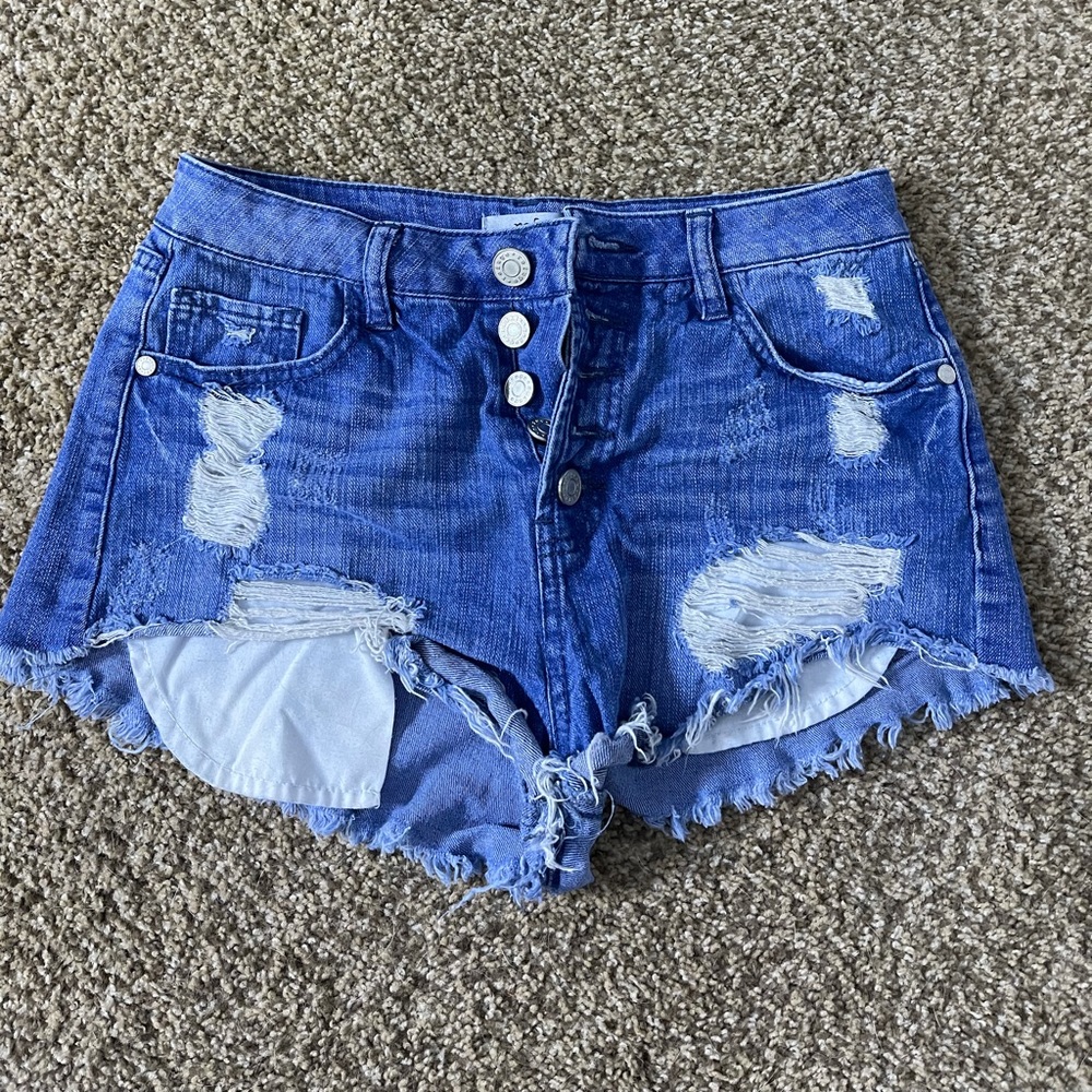 Refuge: denim shorts, size 4